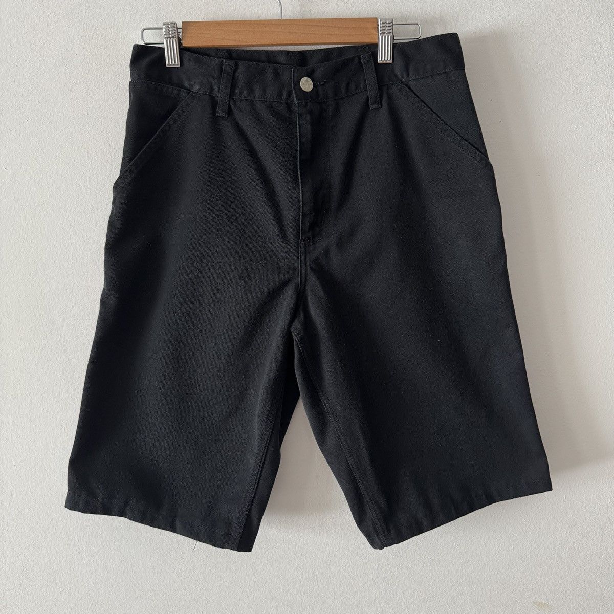 Carhartt 🔥🔥 Carhartt Black Cotton Shorts Size US 30 / EU 46 - 2 Thumbnail