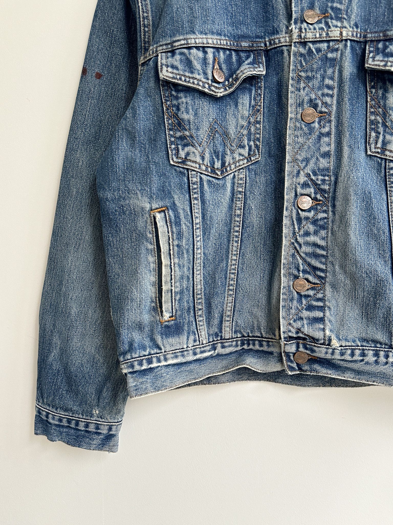 Wrangler Vintage Wrangler Denim Jeans Jacket Size US M / EU 48-50 / 2 - 5 Thumbnail