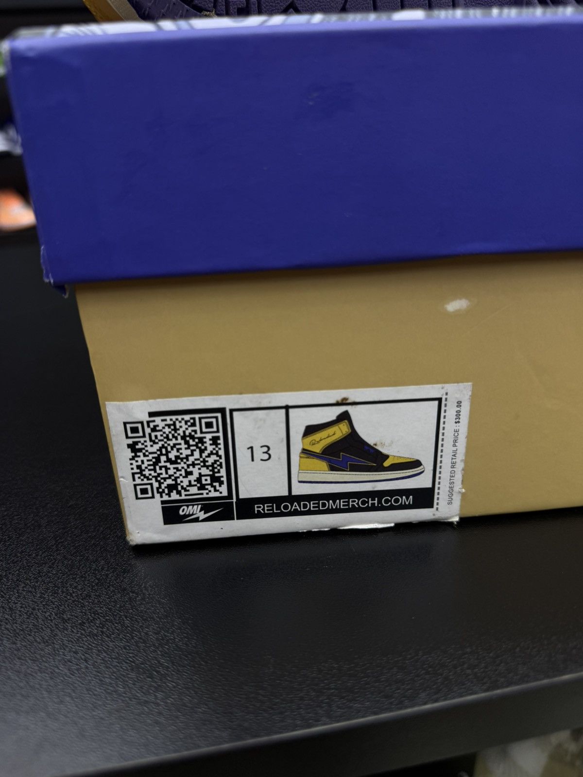 Designer OMI In Hellcat Sneakers Kobe Lakers Colors Size 13US Size US 13 / EU 46 - 17 Thumbnail