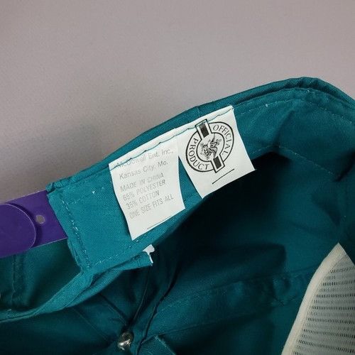 Other Vintage Bud King of Beers Teal Purple Snapback Hat Size ONE SIZE - 2 Thumbnail