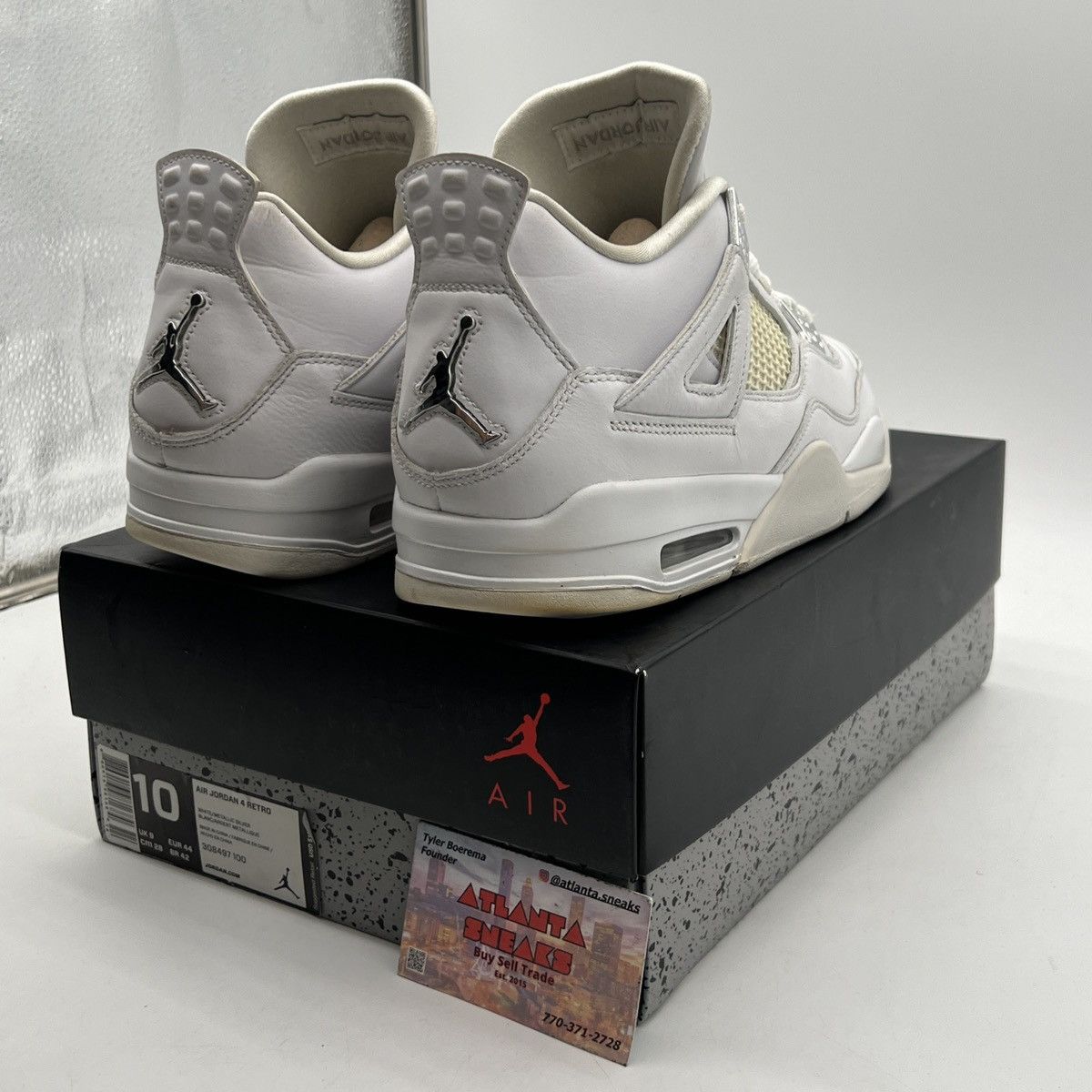 Jordan Brand Air Jordan 4 pure money Size US 10 / EU 43 - 5 Thumbnail