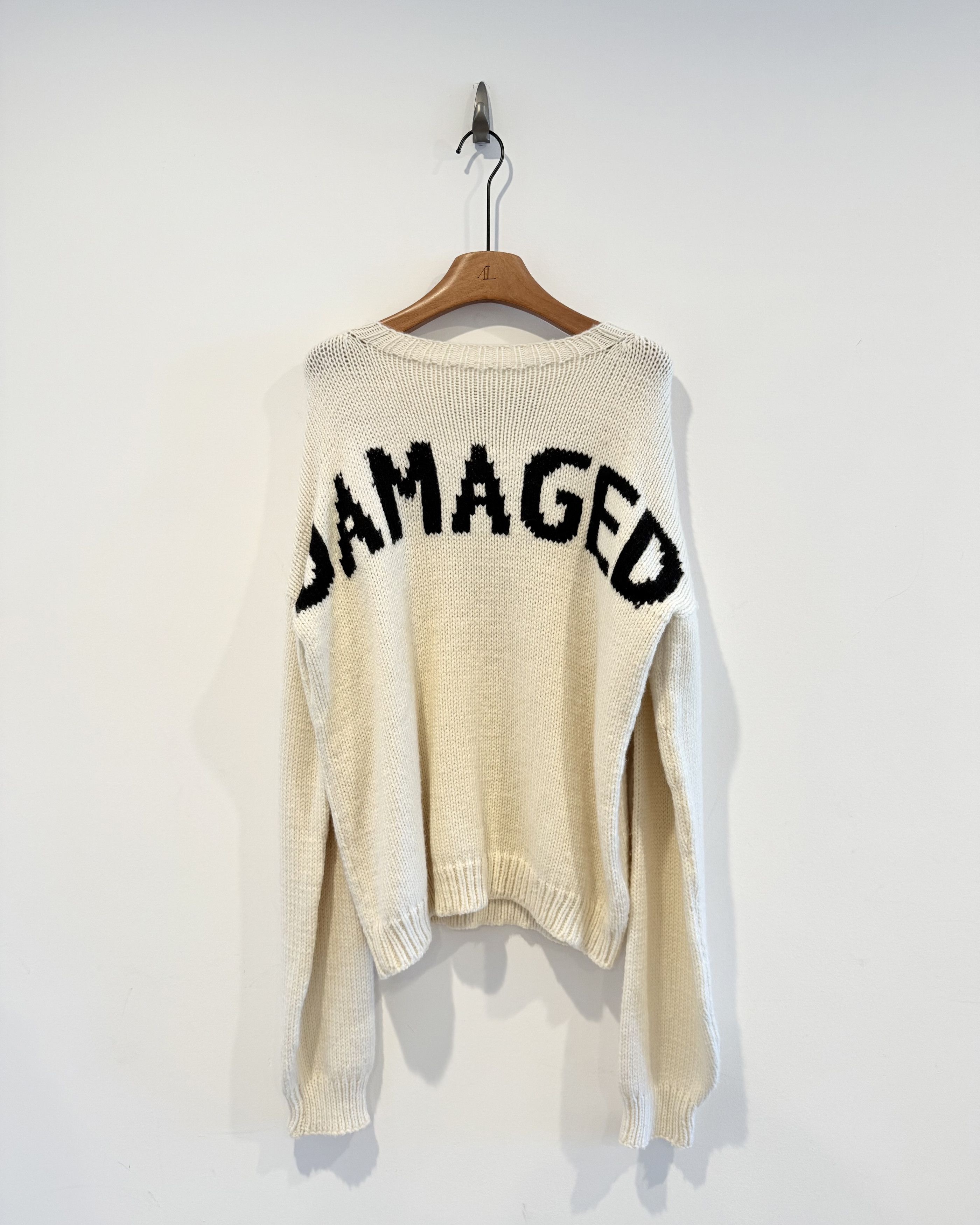Enfants Riches Deprimes × Maxfield Los Angeles Enfants Riches Deprimes Damaged Knit Sweater Size US L / EU 52-54 / 3 - 1 Thumbnail