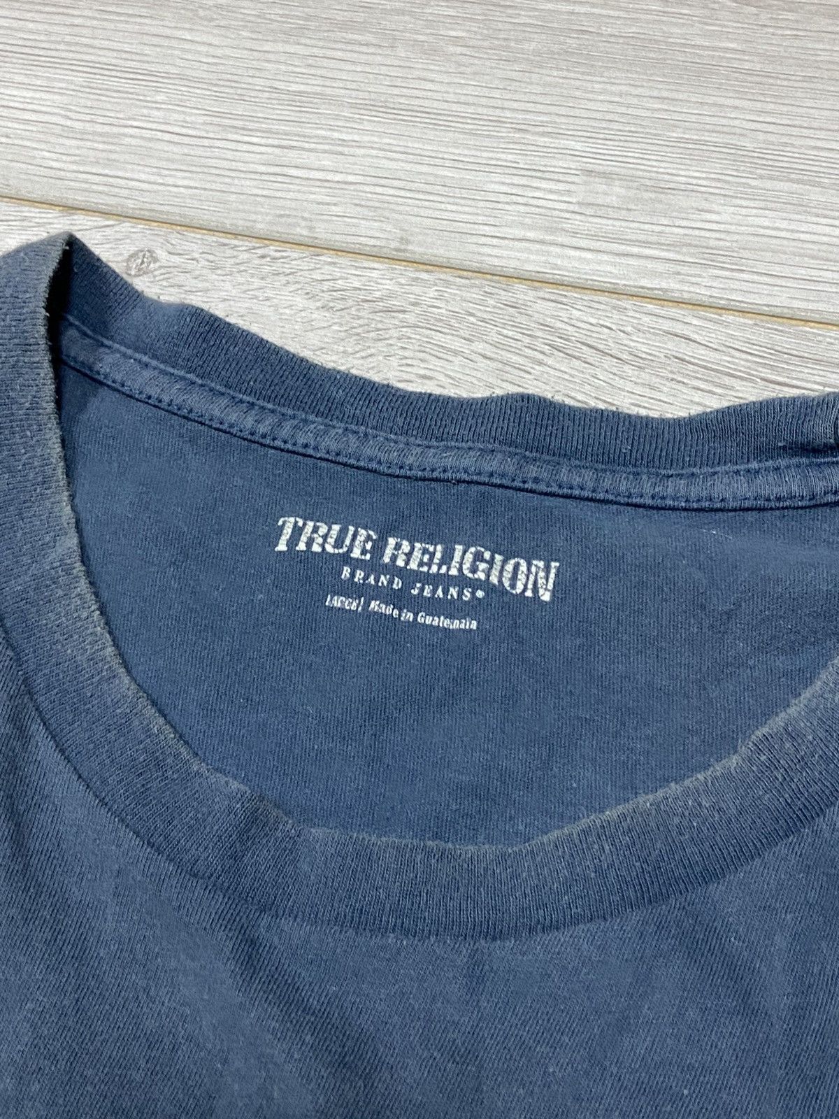 True Religion True Religion Buddha big horse shoe fade t-shirt Size US L / EU 52-54 / 3 - 5 Thumbnail