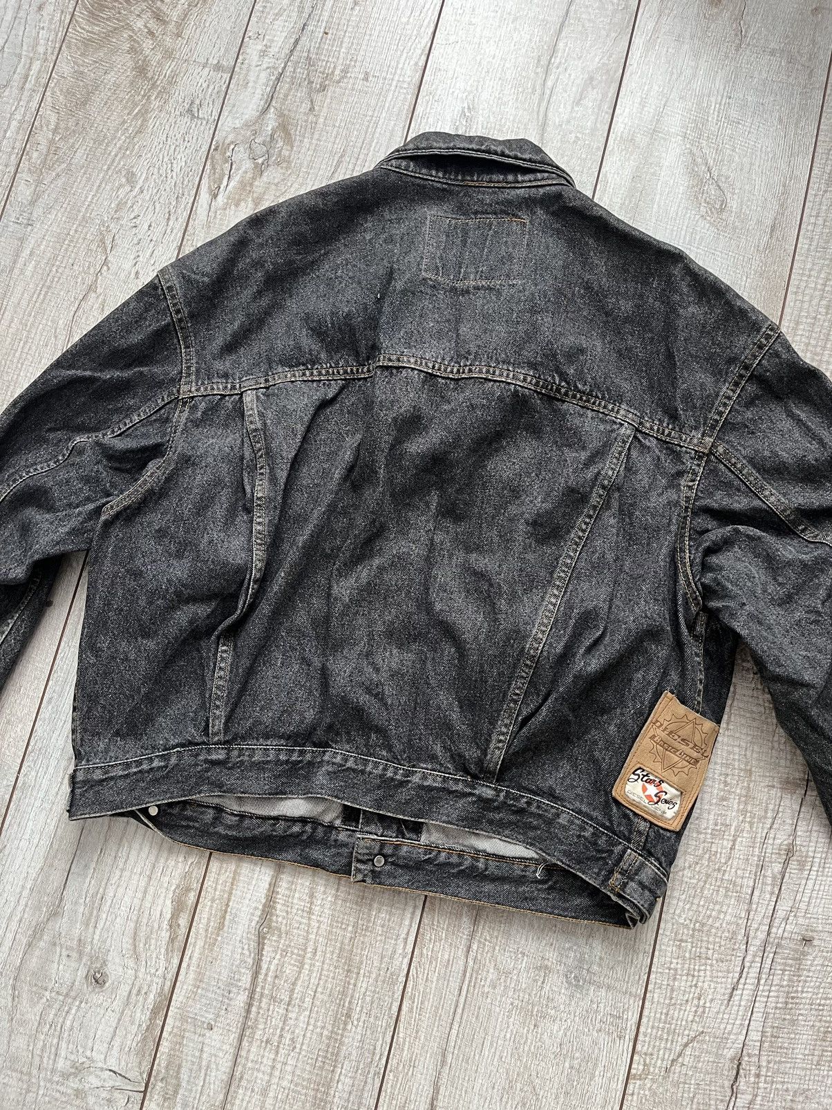 Diesel × Vintage Vintage 80s 90s Diesel Denim Jacket Size L men Size US L / EU 52-54 / 3 - 12 Thumbnail