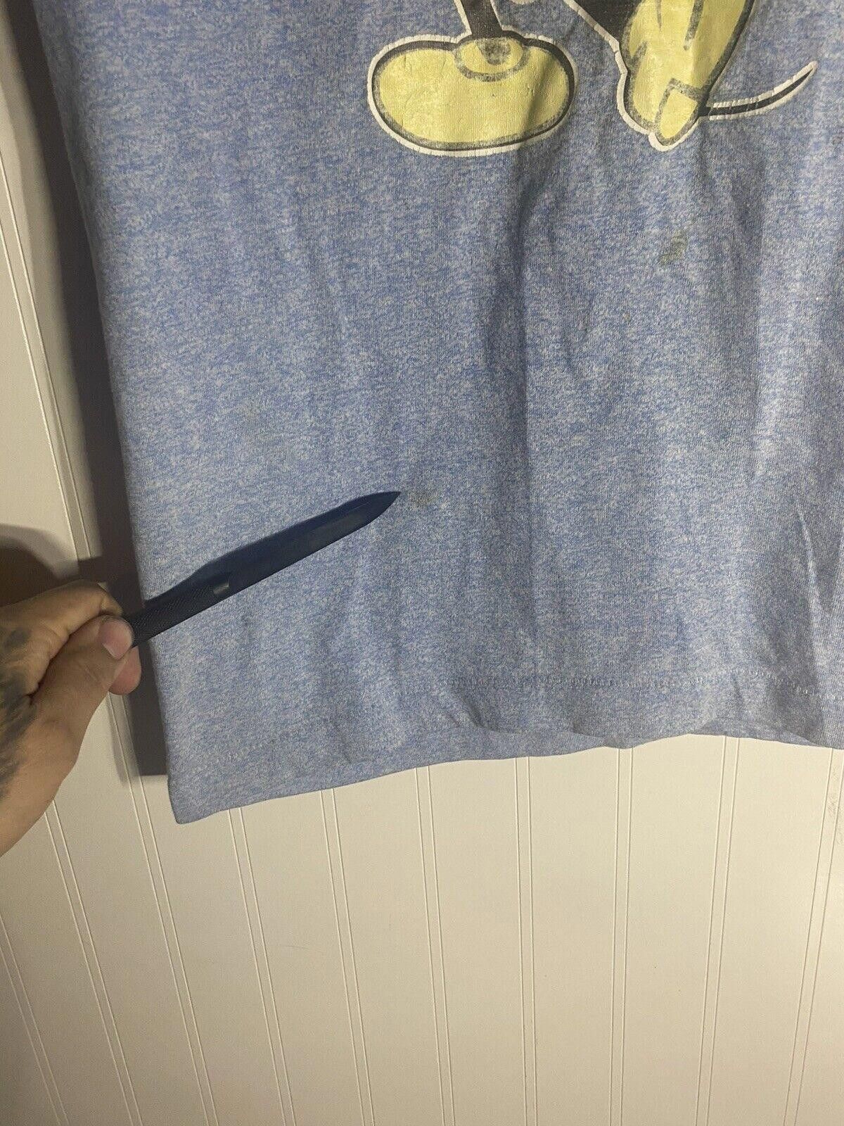 Designer Vintage Walt Disney Mickey Mouse Ringer T Shirt Small Size US S / EU 44-46 / 1 - 4 Thumbnail
