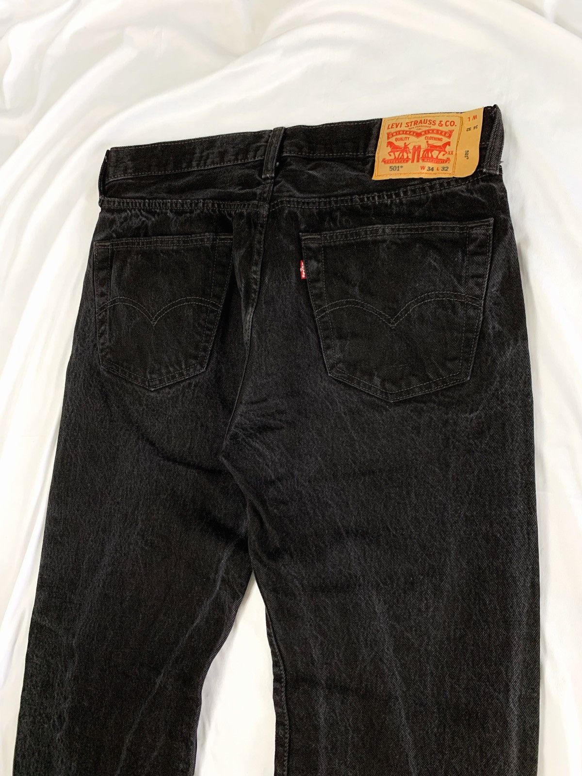 Levi's Levis 501 blacks size 33-34 Size US 33 - 5 Thumbnail