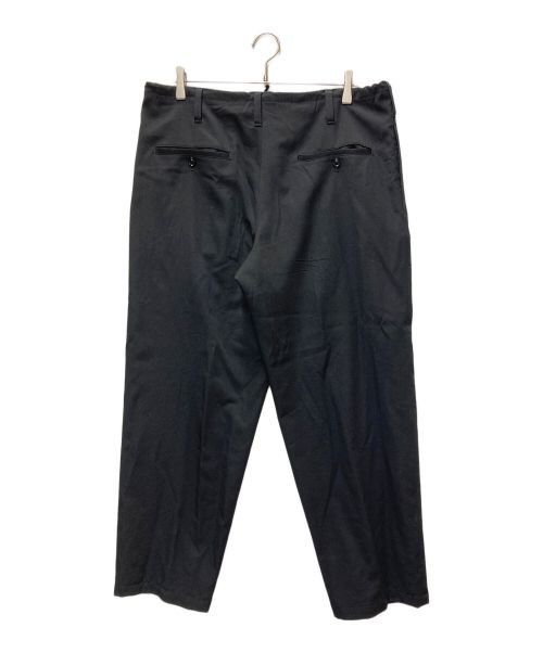 Yohji Yamamoto Yohji Yamamoto pour homme Wrinkled gabardine drawcord pants Size US 37 - 2 Thumbnail