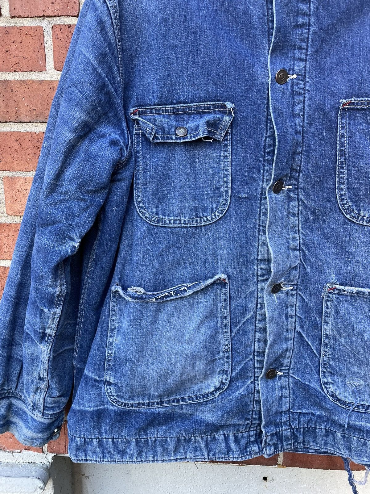 Sears VTG Sears Jacket Large T Blue Work N Leisure Blanket Lined Size US L / EU 52-54 / 3 - 7 Thumbnail