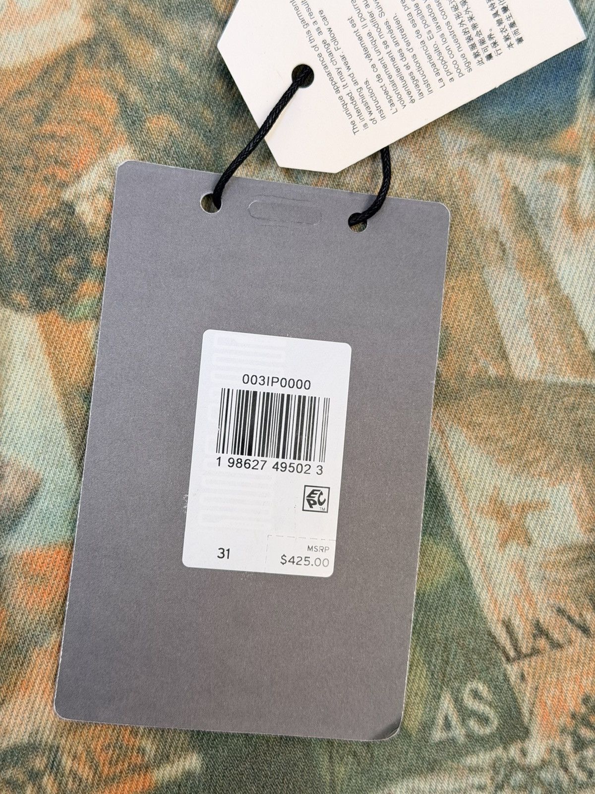 Kiko Kostadinov × Levi's Kiko Kostadinov x Levi’s Carina Print Flared Jeans Size 31" - 3 Thumbnail