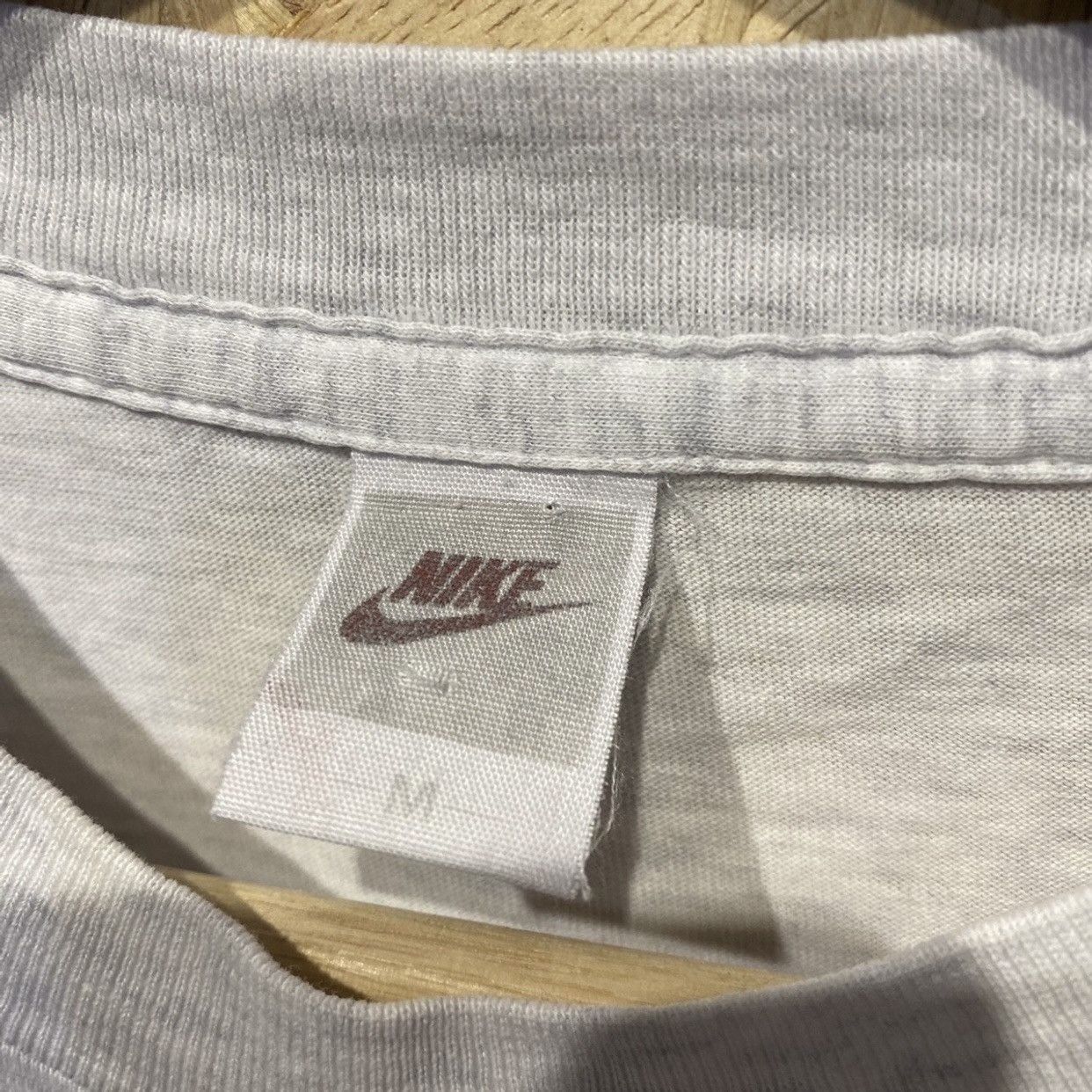 Nike × Vintage VINTAGE‼️ NIKE AIR SWOOSH RARE VINTAGE TEE Size US M / EU 48-50 / 2 - 8 Thumbnail