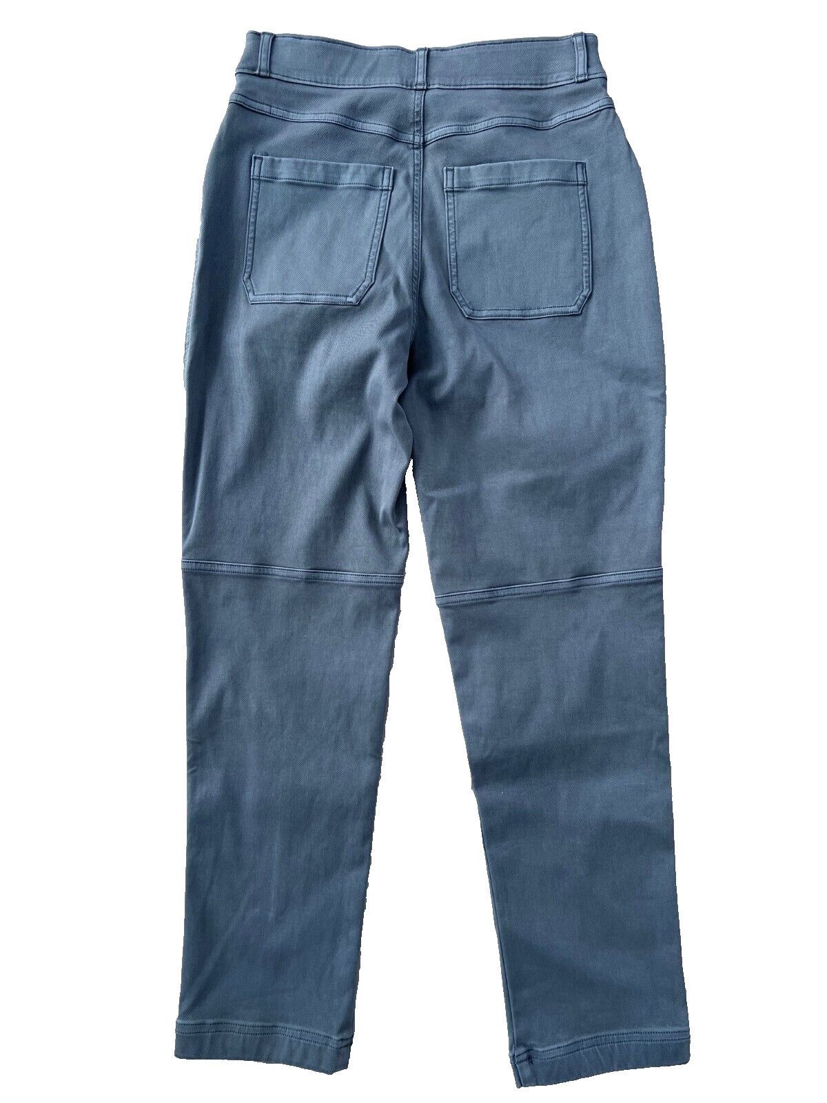 Spanx Spanx 20399R Twill Straight Leg Pant Hazy Blue Grey ( S ) Size 28" / US 6 / IT 42 - 5 Thumbnail