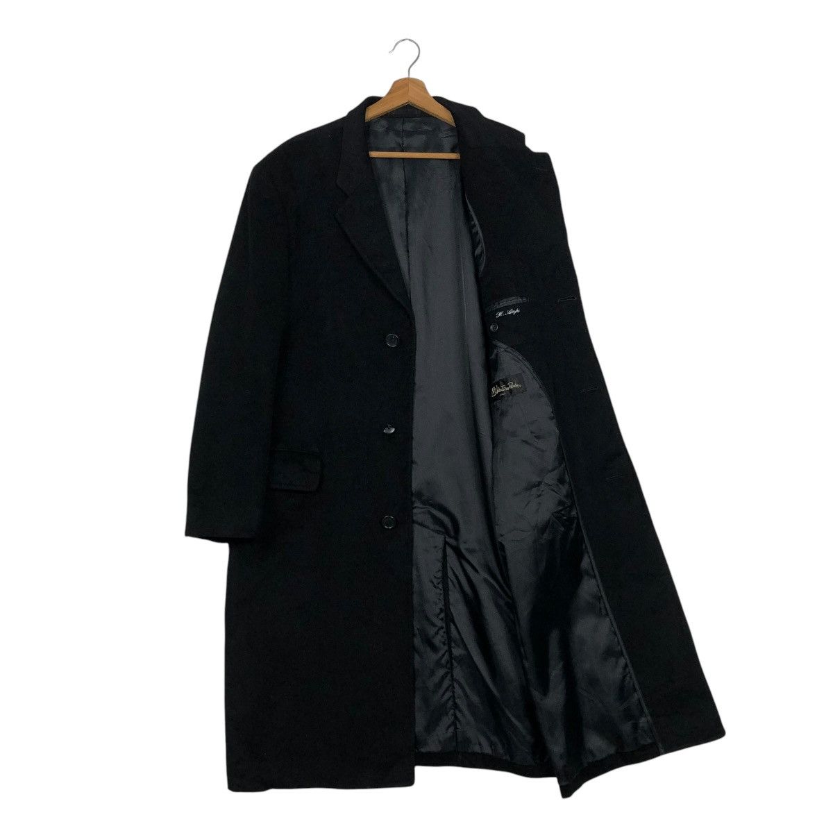 Japanese Brand 🔥VINTAGE WOOL LONG JACKET VALENTINO RUDY ISSEY MIYAKE Size US M / EU 48-50 / 2 - 14 Thumbnail