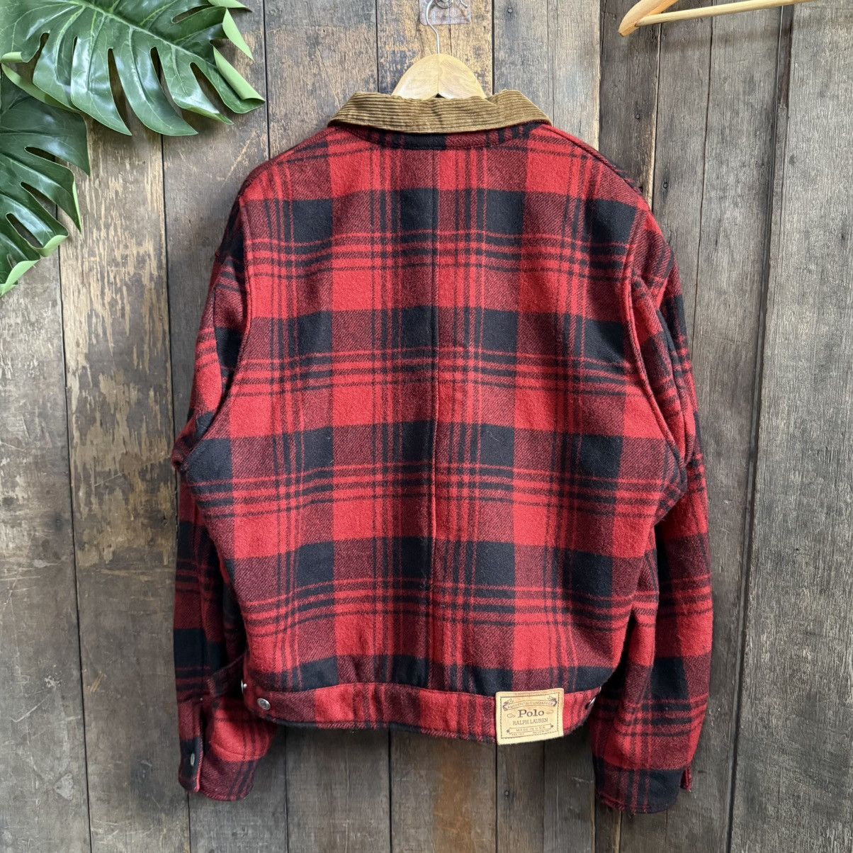 Polo Ralph Lauren Vintage 90’s Polo Ralph Lauren Buffola Plaid Wool Jacket Size US L / EU 52-54 / 3 - 2 Thumbnail