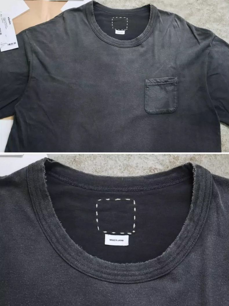 Visvim Visvim Visvim Jumbo Tee Crash Black Short Sleeve T-Shirt-2 Size US L / EU 52-54 / 3 - 4 Thumbnail