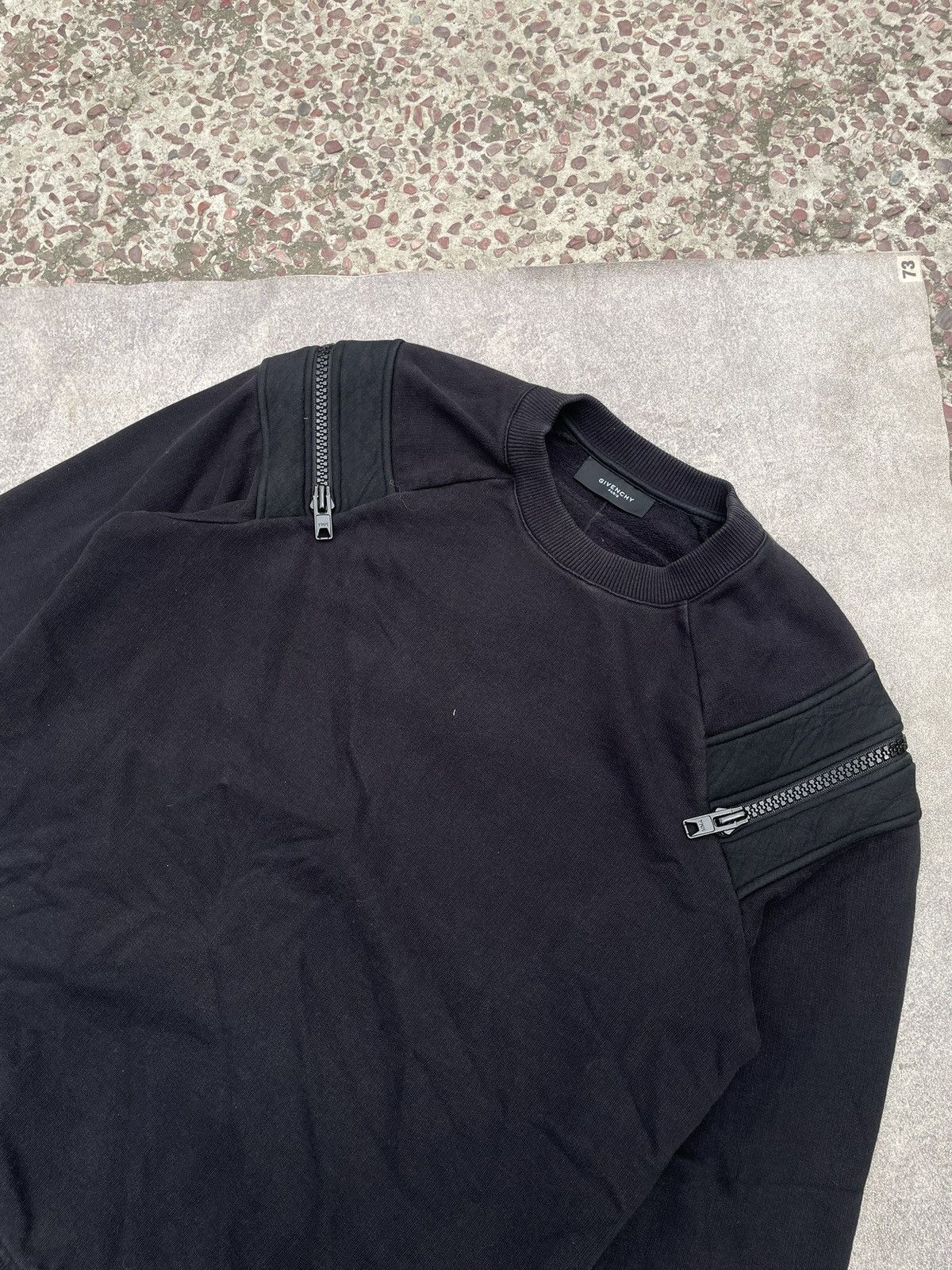 Givenchy Givenchy Black Zip Sweatshirt Size US S / EU 44-46 / 1 - 3 Thumbnail