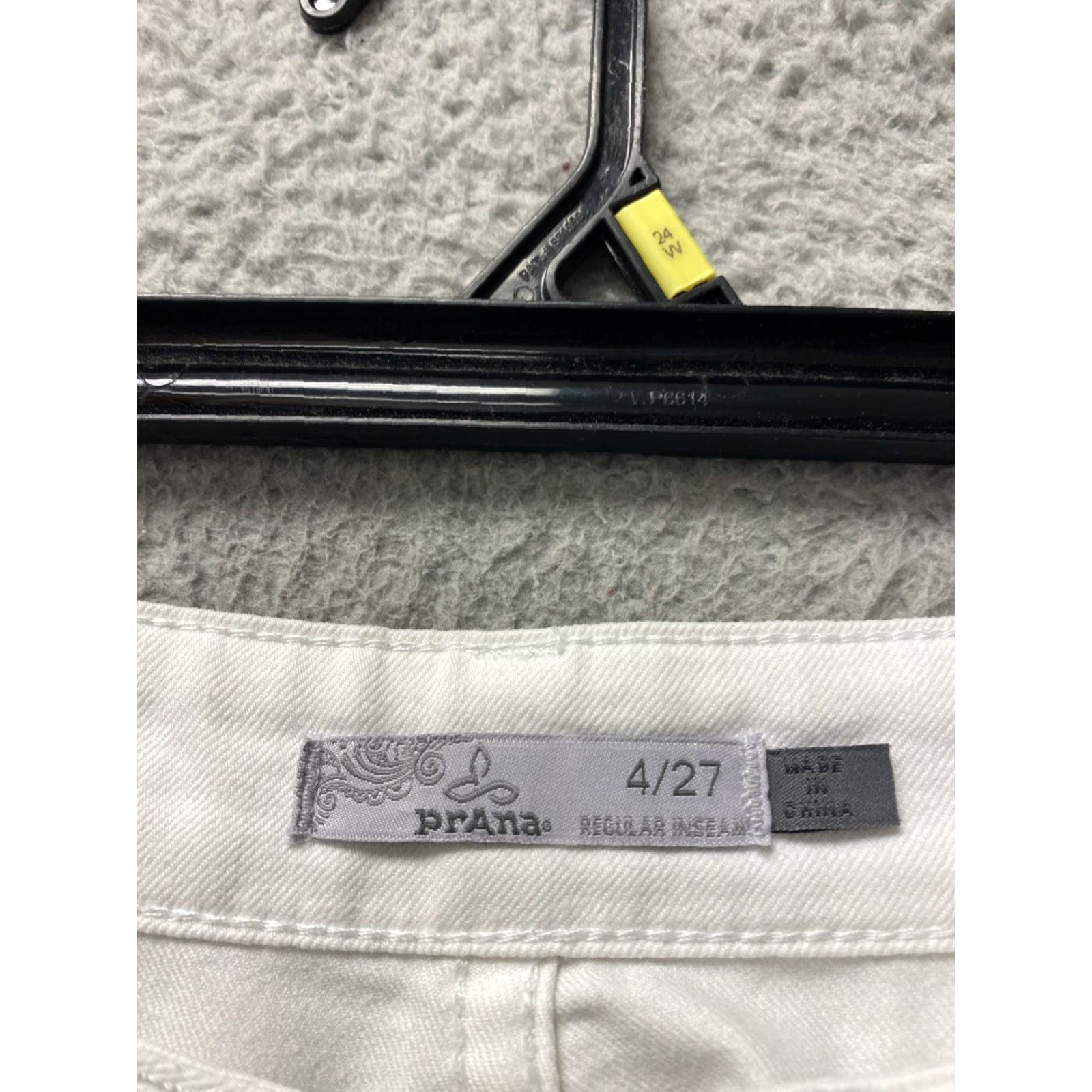 Prana prAna Jeans Chino Pant Women’s 30x30 White Boot Cut Pockets Size 30" / US 8 / IT 44 - 4 Thumbnail