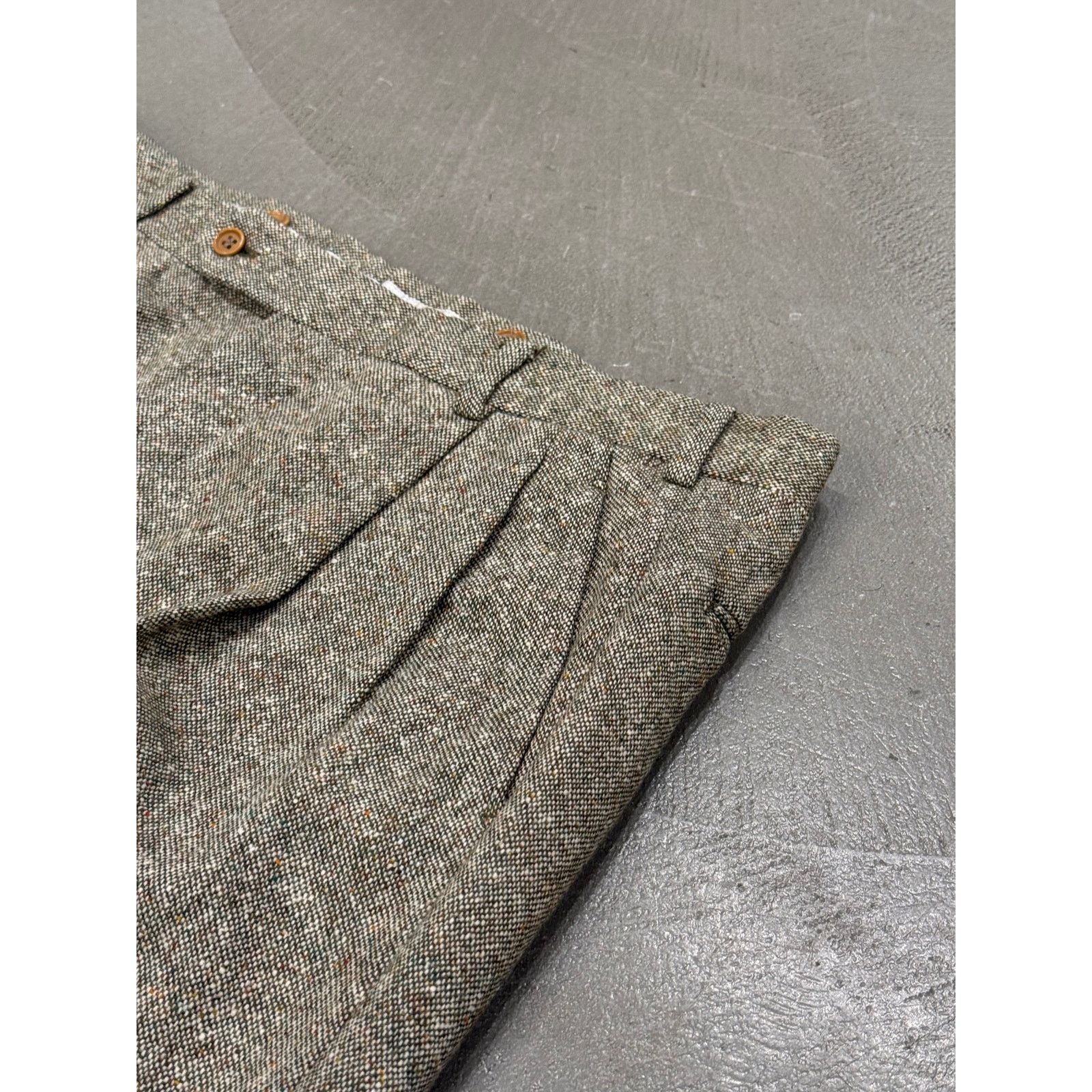 Hermes 1990s Hermes wool tweed suit set Size 50L - 11 Thumbnail
