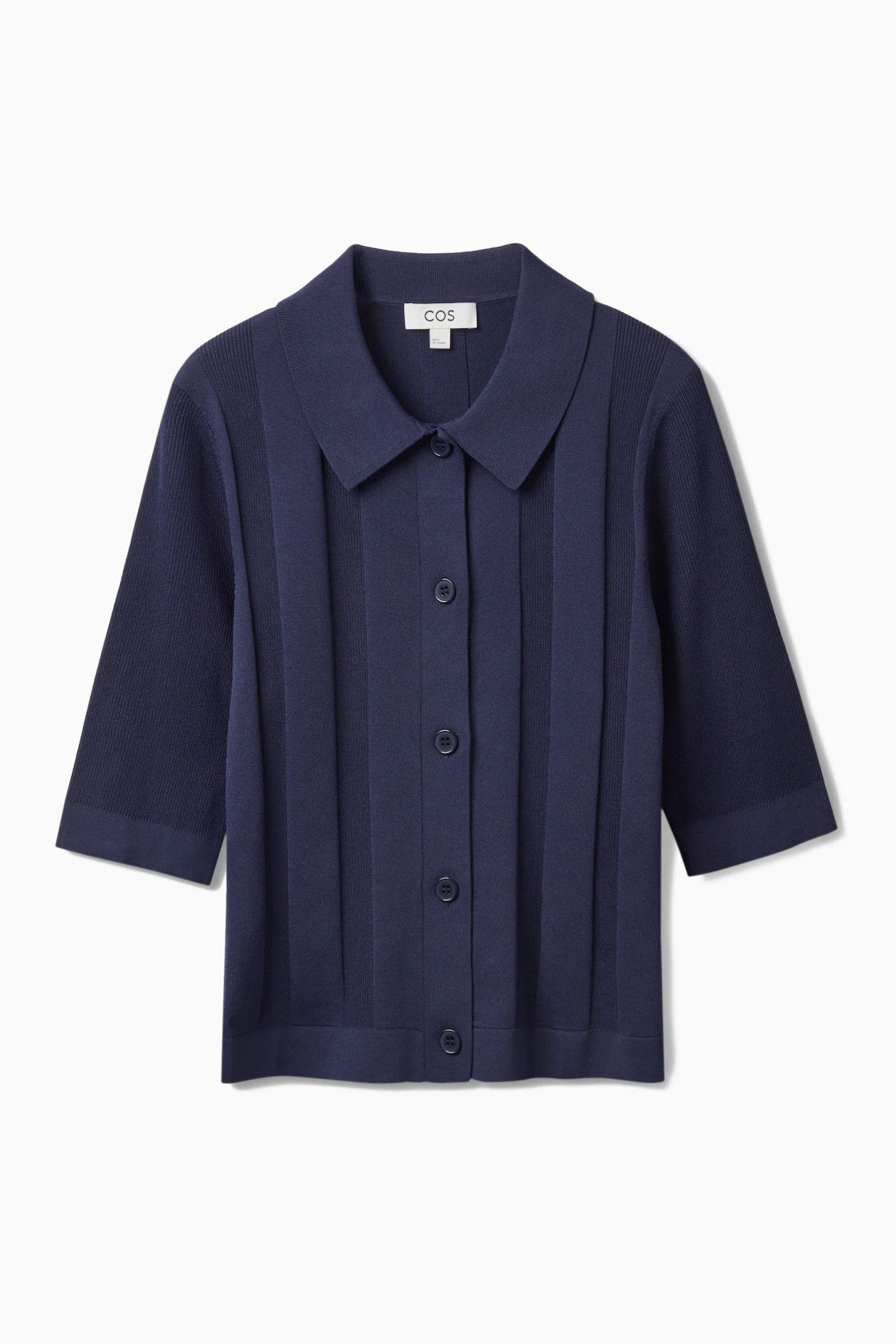 Cos Short Sleeve Knitted Cardigan Size S / US 4 / IT 40 - 1 Thumbnail