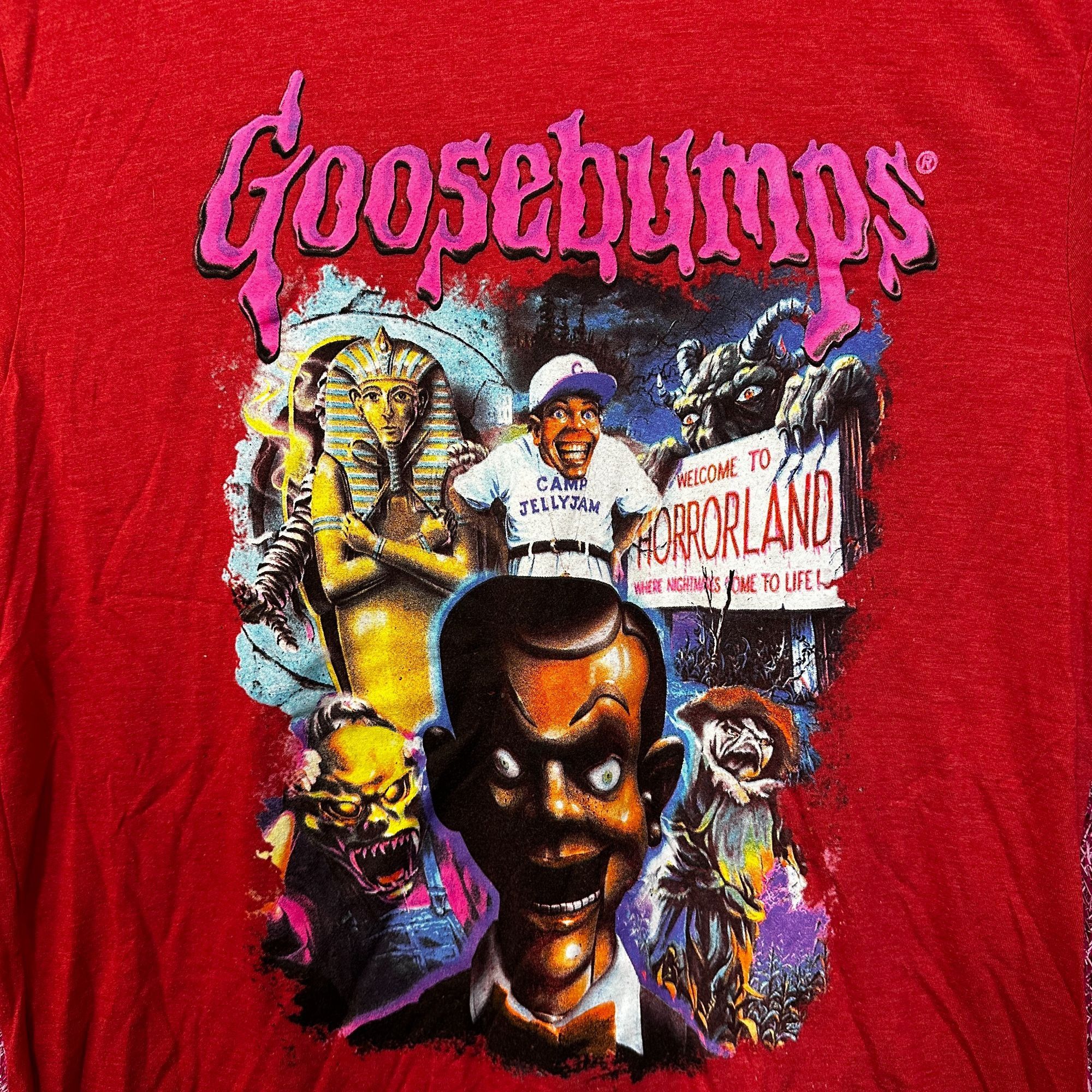 Other Goosebumps RL Stines Horror Series Book Cover Collage Tee L Size US L / EU 52-54 / 3 - 2 Thumbnail