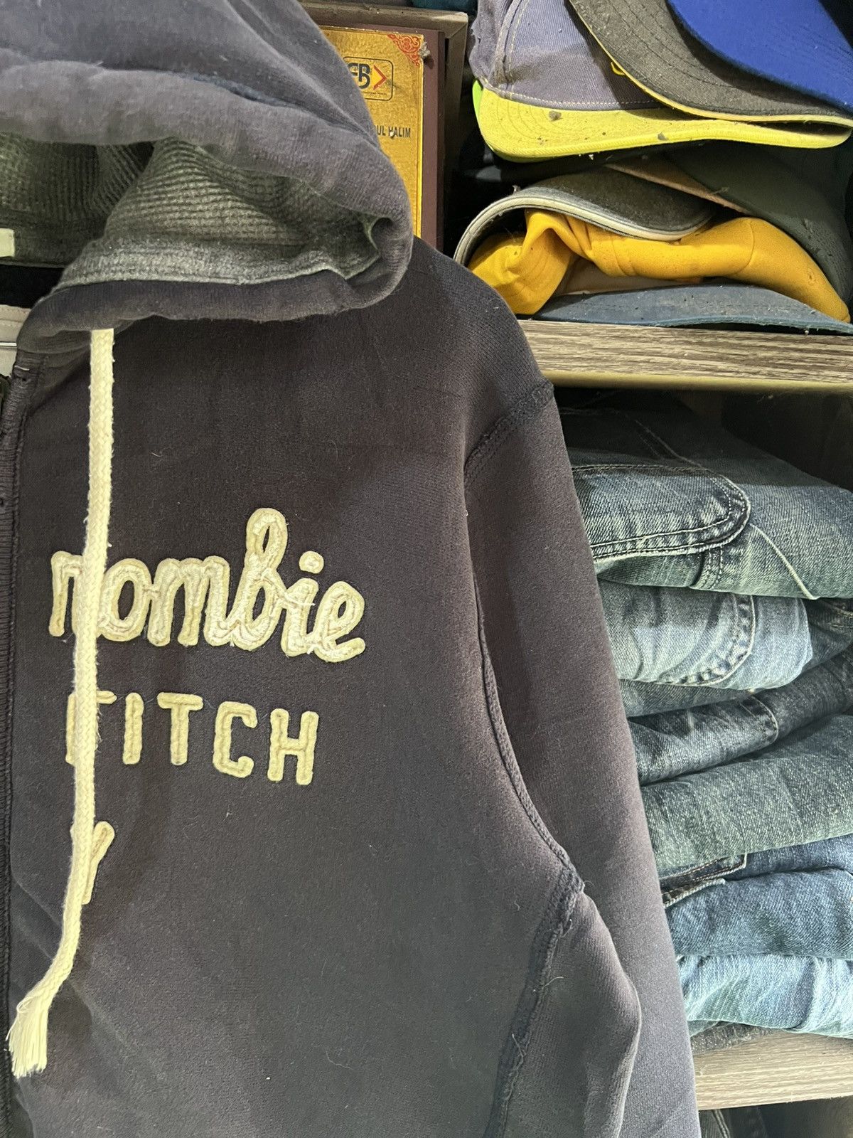 Abercrombie & Fitch 🔥Vintage Abercrombie & Fitch Zipper Hoodie Size US L / EU 52-54 / 3 - 5 Thumbnail