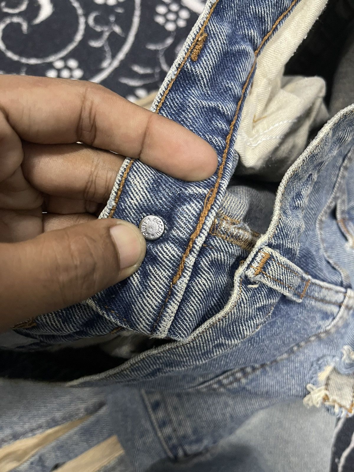Iceberg 90s ICEBERG JEANS SIDE CORDUROY DESIGN RARE Size US 31 - 15 Thumbnail