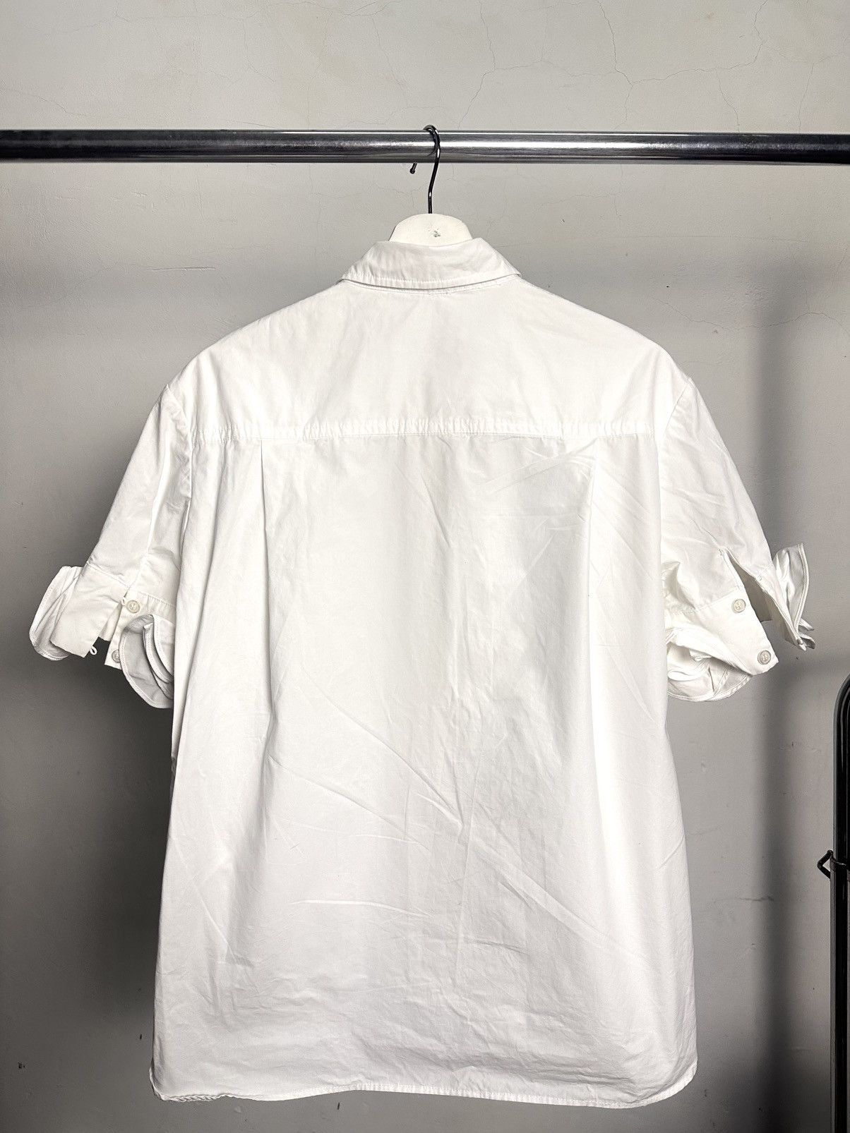 Valentino Valentino Compact Poplin Shirt Size S / US 4 / IT 40 - 8 Thumbnail