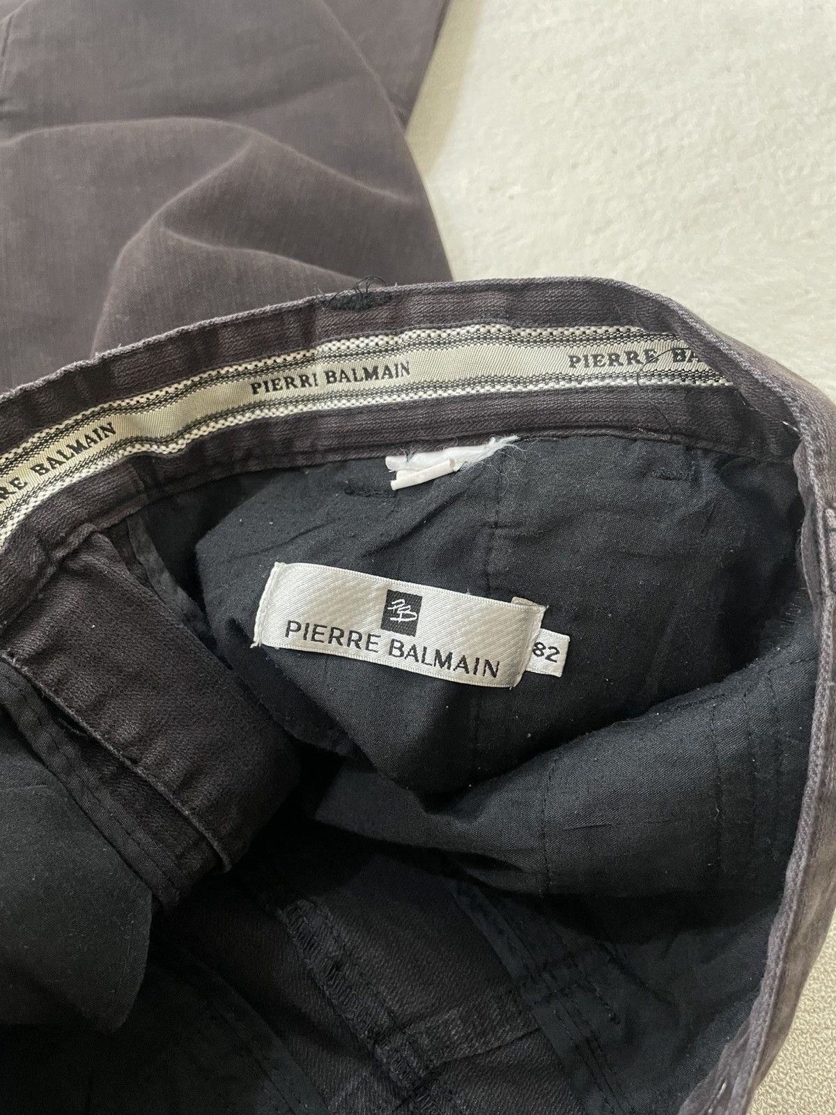 Pierre Balmain Pierre Balmain Casual Pants Black Vintage Size US 31 - 4 Thumbnail
