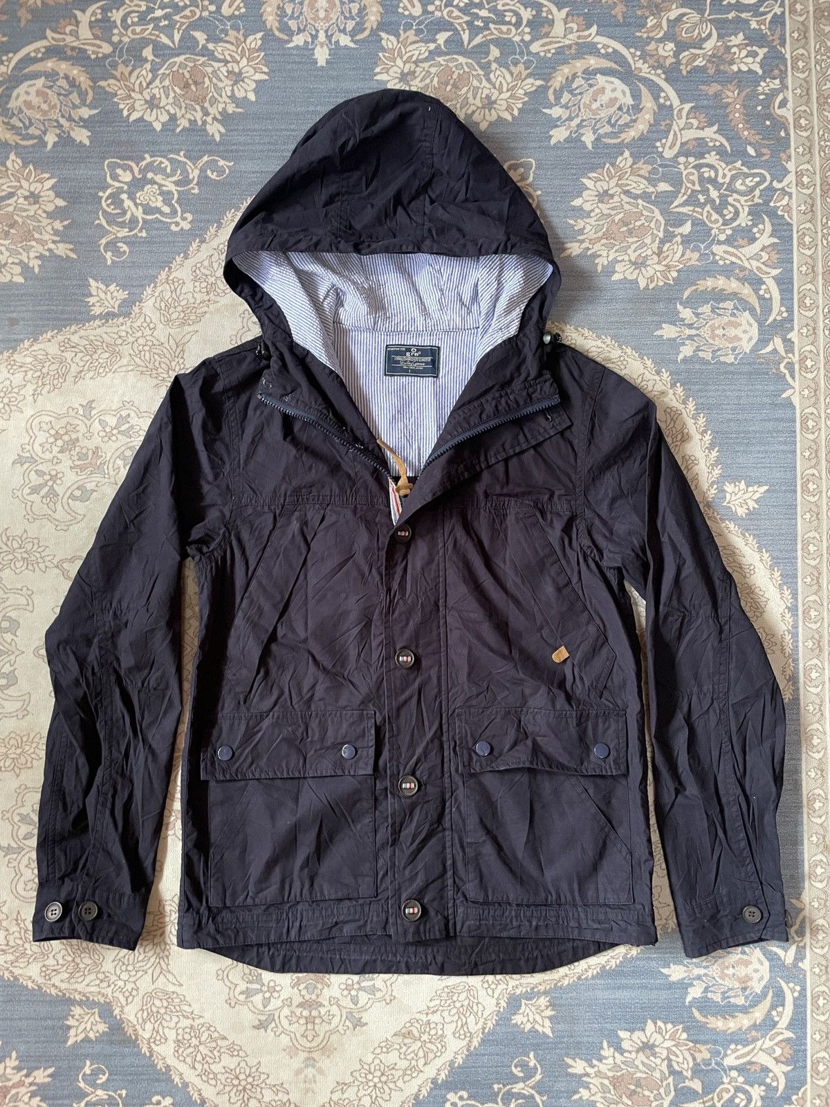 GRN Grn Tokyo Tactical Hooded Jacket Gorpcore slim fit menswear Size US S / EU 44-46 / 1 - 2 Thumbnail