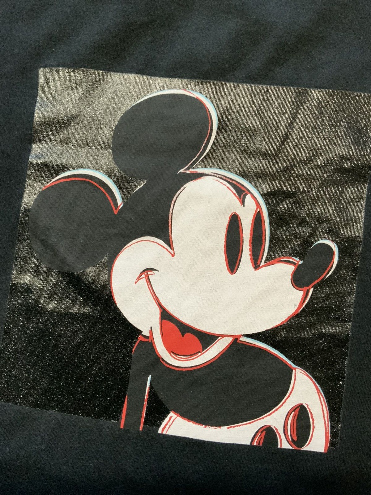 Disney Uniqlo UT X Andy Warhol X Disney Mickey Mouse Graphic TShirt Size US S / EU 44-46 / 1 - 5 Thumbnail