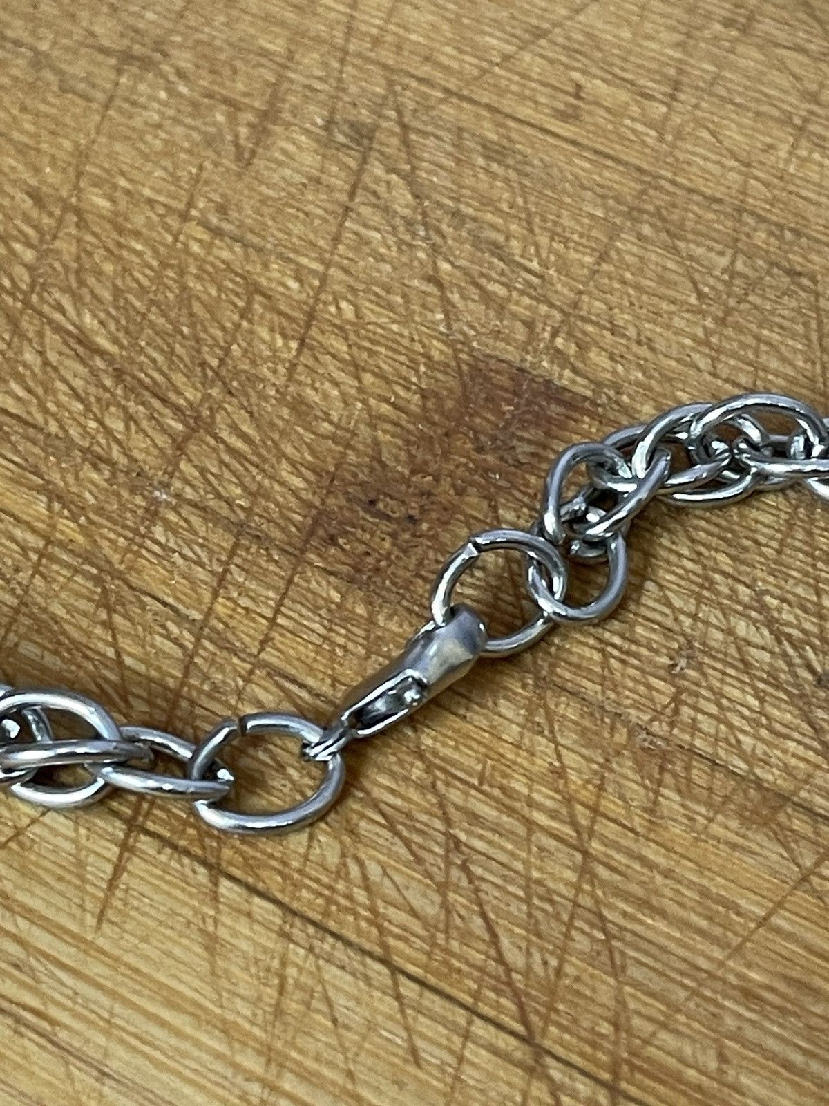 Japanese Brand × Vintage Avant garde Chrome Hearts style Y2K Skull chain necklace Size ONE SIZE - 8 Thumbnail