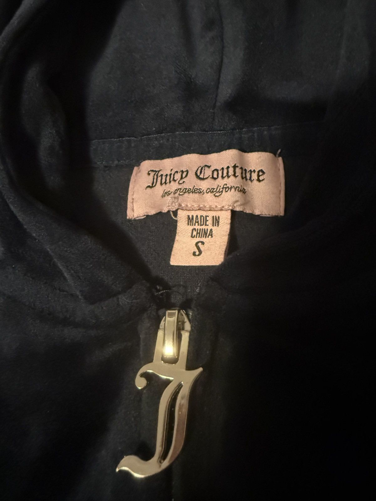 Juicy Couture Juicy Couture Navy Blue Jacket Size S / US 4 / IT 40 - 2 Thumbnail