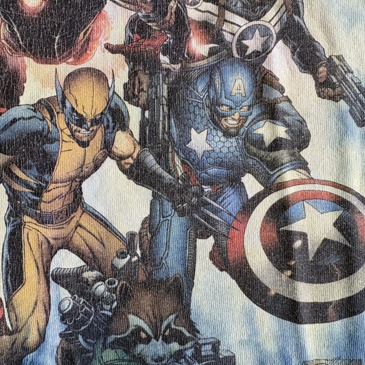 Marvel Comics Marvel Now Shirt Avengers vs Xmen 2012 Tiedye Size US L / EU 52-54 / 3 - 5 Thumbnail