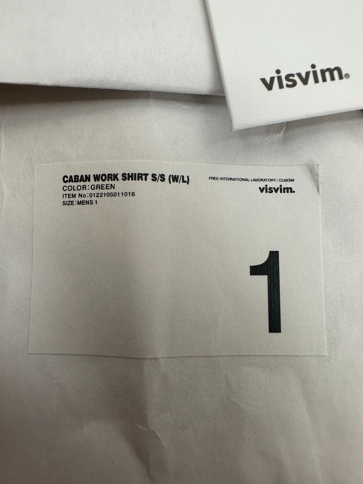Visvim SS22 Caban Work Shirt S/S (W/L) Size US S / EU 44-46 / 1 - 11 Thumbnail