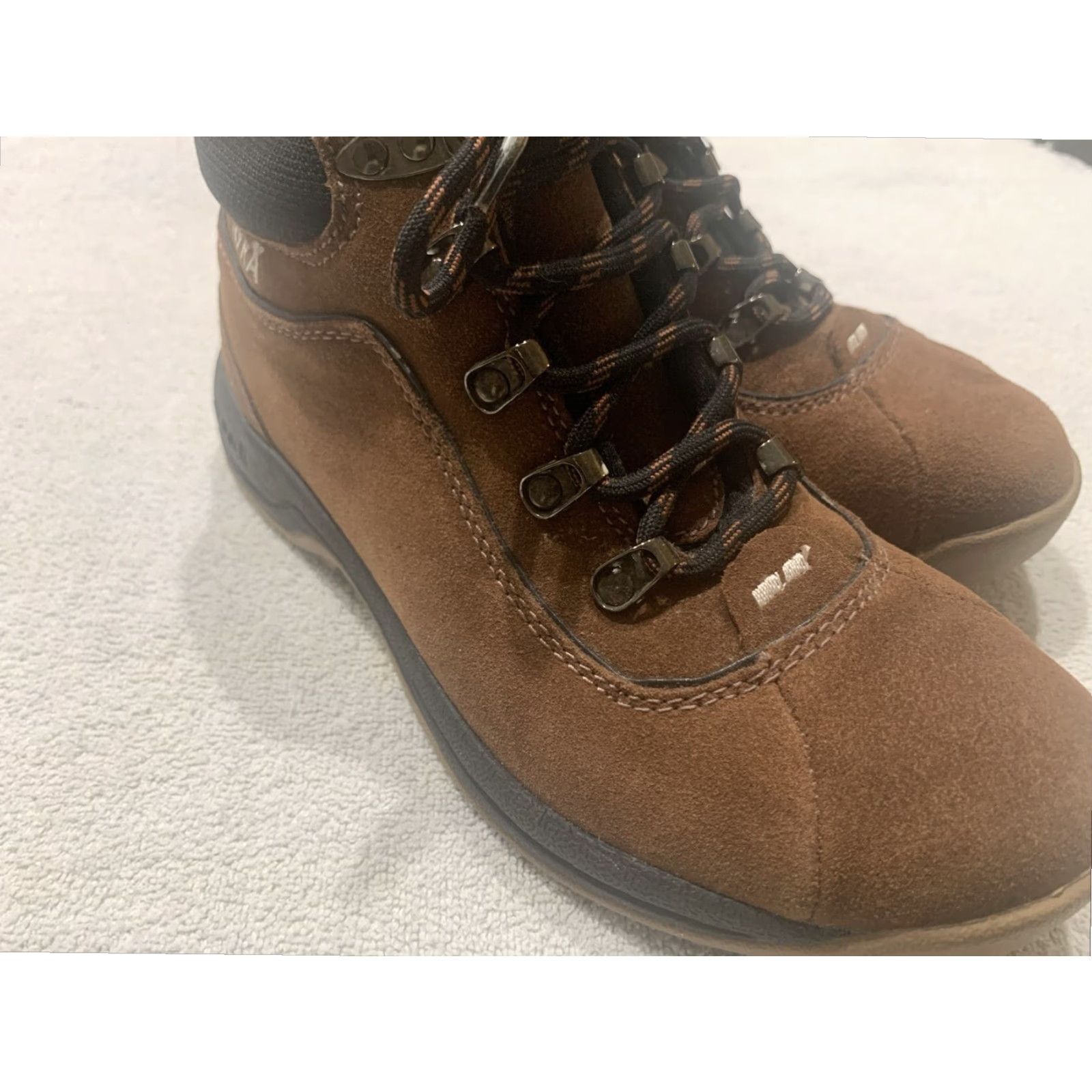 Vintage VINTAGE Ryka Brown Suede Ankle Boot Women's Size 7 Size US 7 / IT 37 - 5 Thumbnail