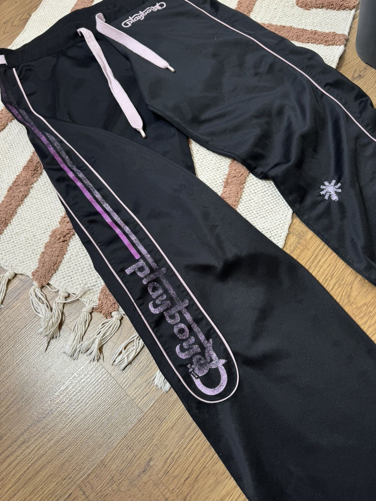 Playboy VINTAGE PLAYBOY 2000s STRAIGHT PANTS Size 28" / US 6 / IT 42 - 7 Thumbnail