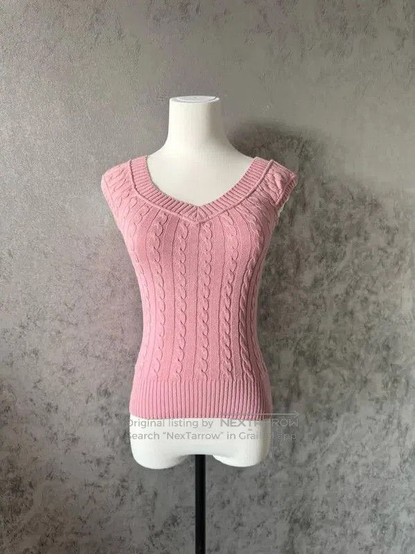 Burberry Burberry Pink Cotton Blend Short Sleeve T-Shirt. Size M / US 6-8 / IT 42-44 - 9 Thumbnail
