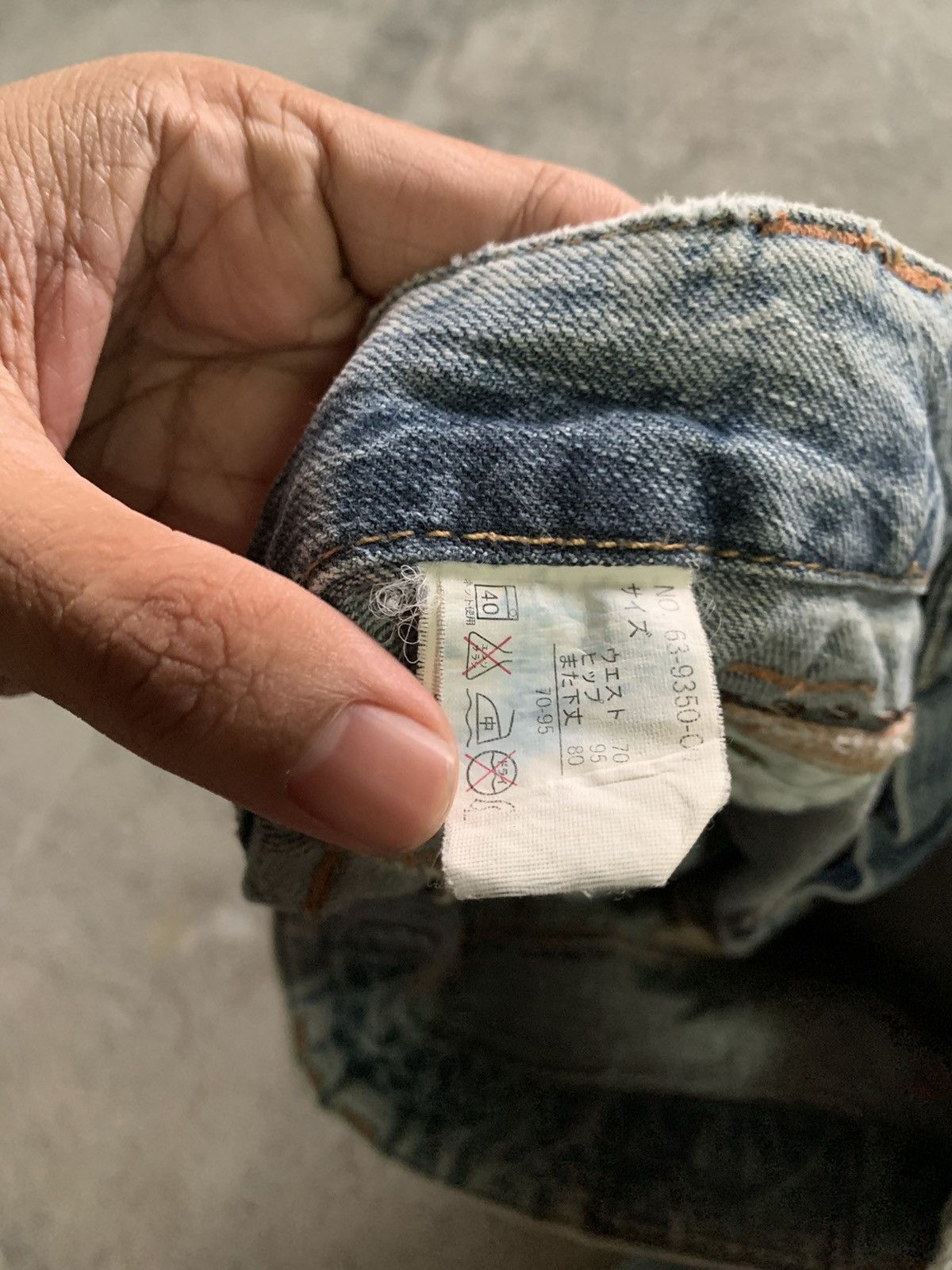 If Six Was Nine flare vintage japanese jeans western style backpocket patch Size US 32 / EU 48 - 6 Thumbnail