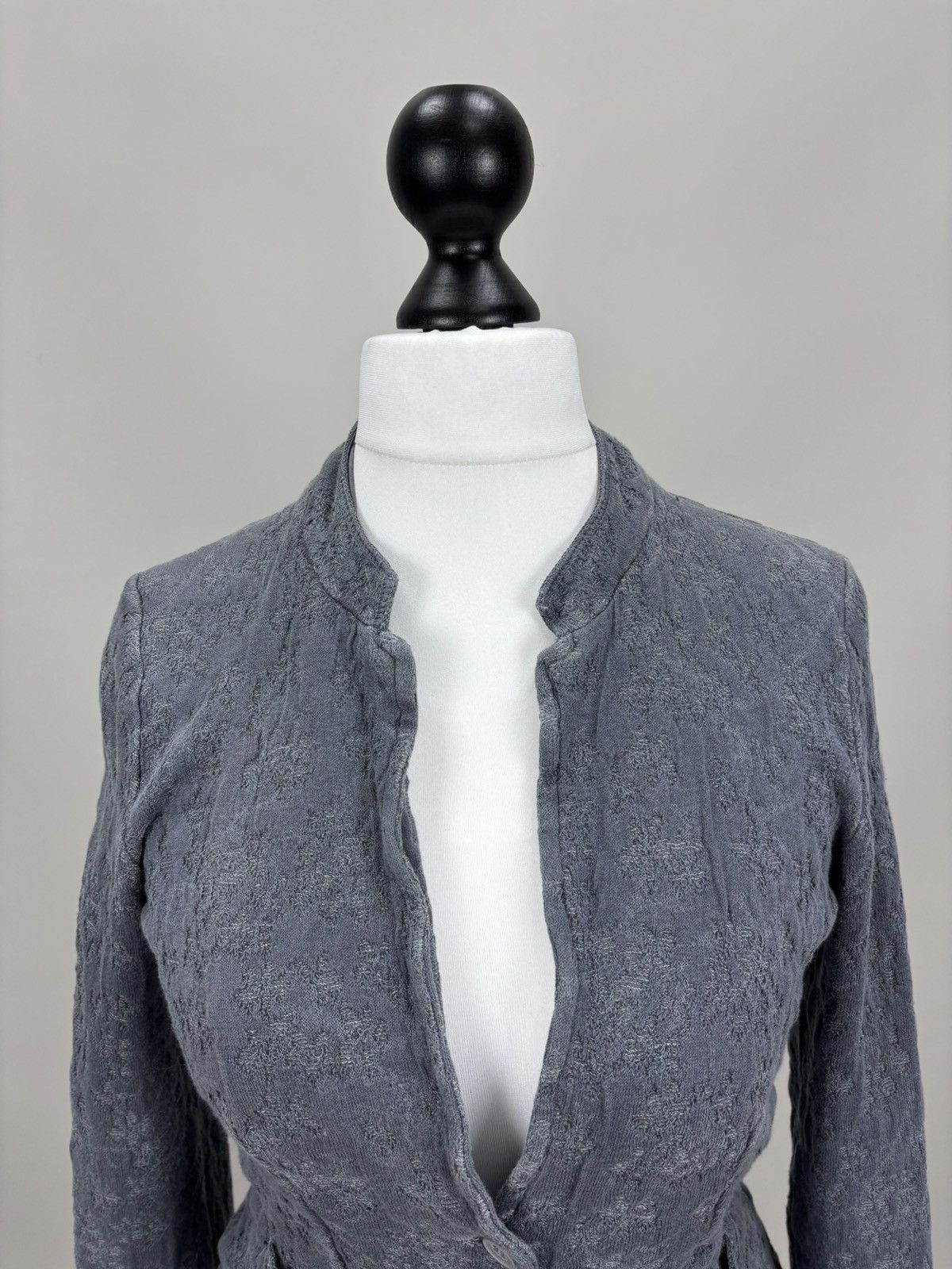 Transit Womens blazer Transit Par Such Size 2 Color Gray Size S / US 4 / IT 40 - 3 Thumbnail