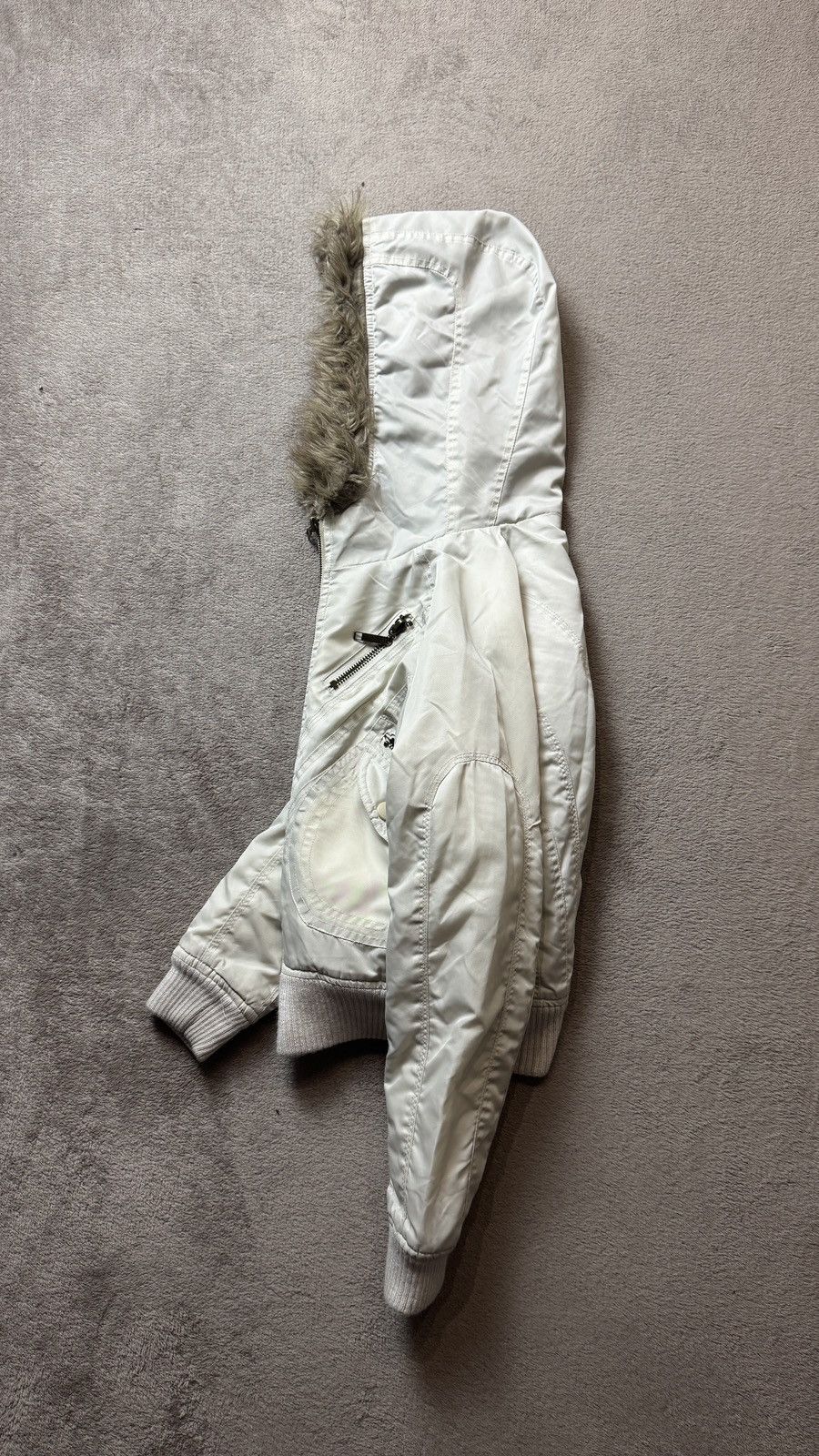 Japanese Brand Y2K faux fur jacket Ifsixwasnine Yohji LGB Goa military Size US S / EU 44-46 / 1 - 7 Thumbnail