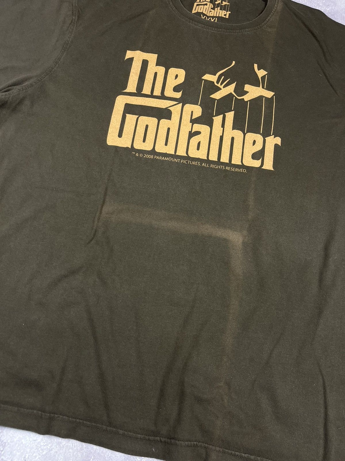 Vintage Y2K Vintage 2008 The Godfather Movie Promo T-Shirt Tee XXXL Size US XXL / EU 58 / 5 - 2 Thumbnail