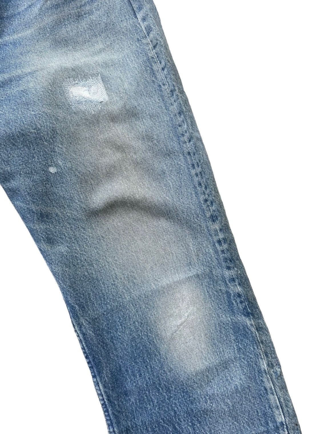 Levi's Vintage Levi’s 501 1987 Usa Aging Rework Zigzag Size US 33 - 5 Thumbnail
