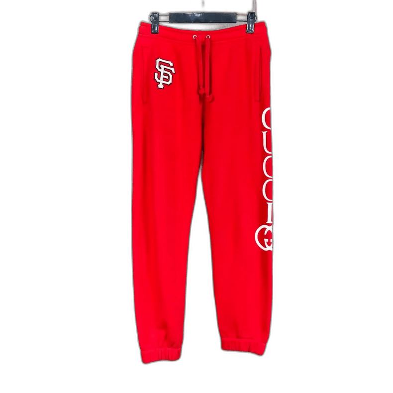 Gucci Gucci Red Casual Embroidered Sweatpants Size 22" - 1 Thumbnail