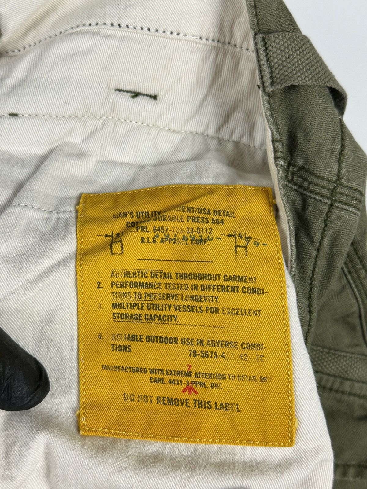 Japanese Brand Vintage Polo Ralph Lauren Cargo Tactical Multi Pockets Pants Size US 36 / EU 52 - 23 Thumbnail