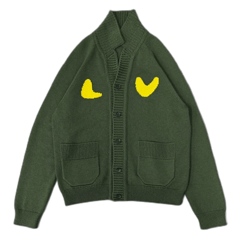 Louis Vuitton Louis Vuitton Nigo Cardigan in Green Size US XL / EU 56 / 4 - 1 Thumbnail