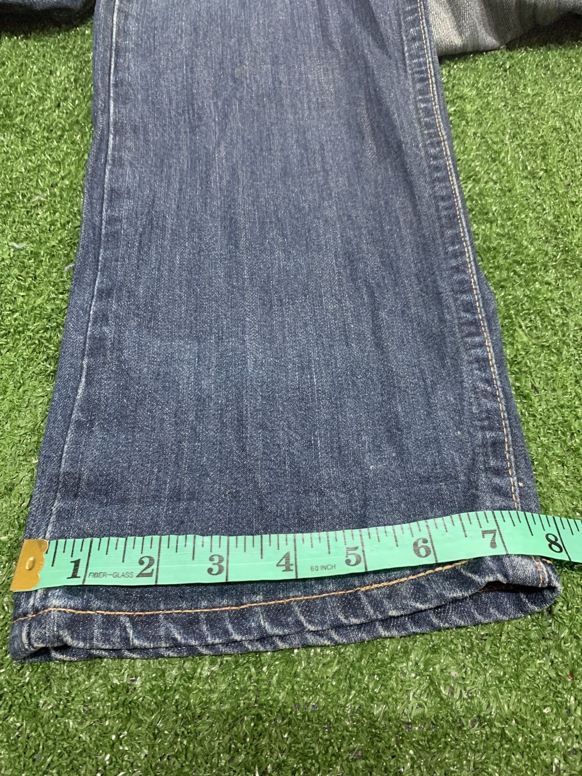 Edwin EDWIN exclusive vintage Faded Denim Leather Pocket Flap Size US 32 / EU 48 - 13 Thumbnail