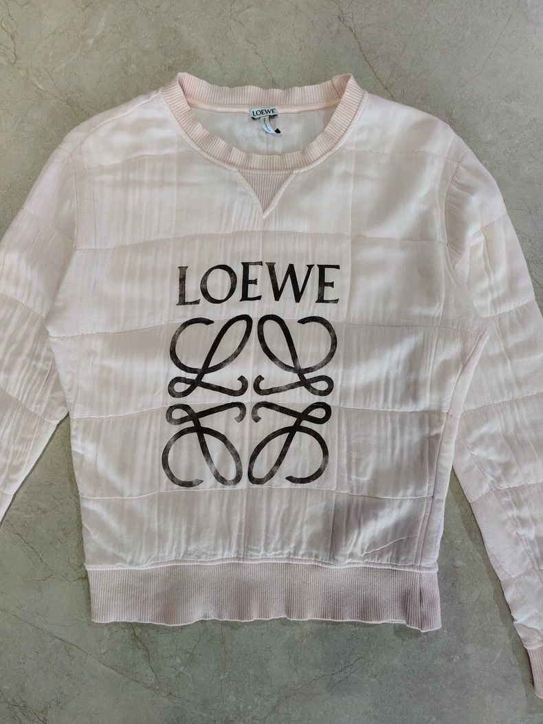Loewe Loewe Pink Logo Print Sweatshirt - dmc Size US XS / EU 42 / 0 - 1 Thumbnail