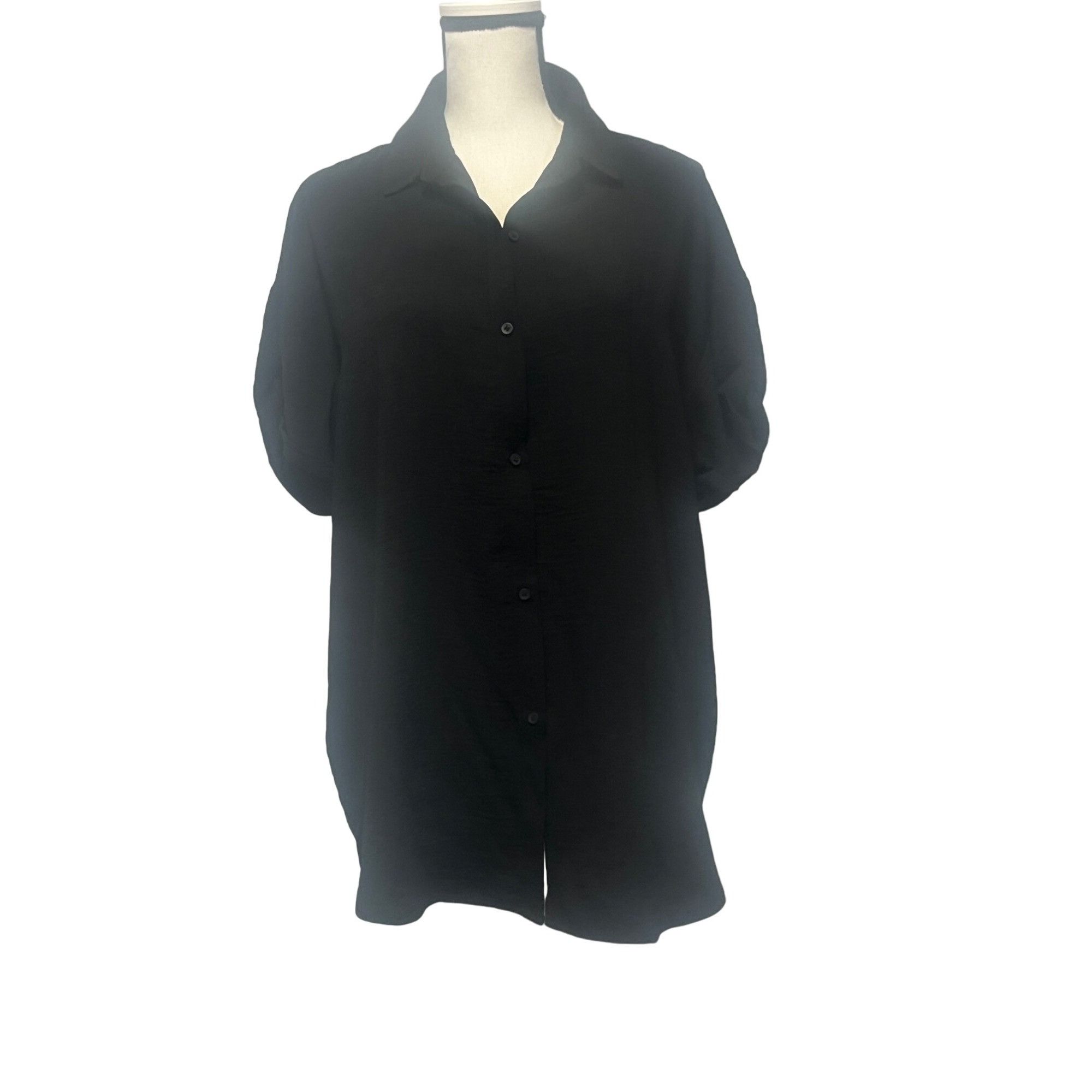 Other Treasure & Bond Button-up Tunic Shirt In Black, Sz. XS Size XS / US 0-2 / IT 36-38 - 13 Thumbnail