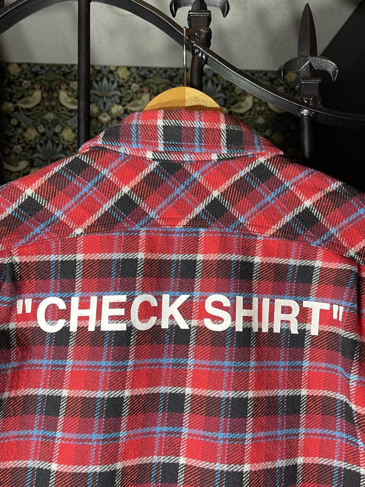 Off-White Off-White flannel Check Shirt Flannel button up shirt Size US M / EU 48-50 / 2 - 3 Thumbnail