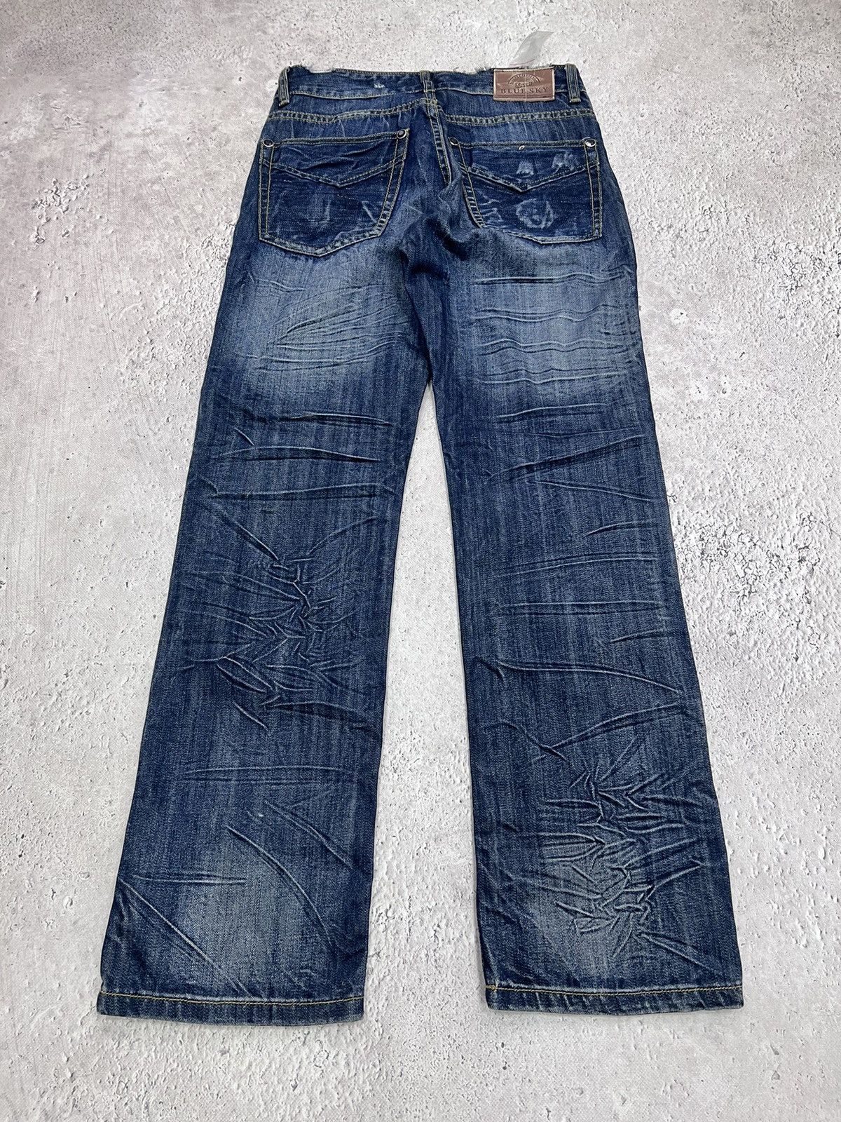 Hysteric Glamour Vintage Rick Owens Carti Opium Style FLARED Jeans 90s Size US 31 - 8 Thumbnail