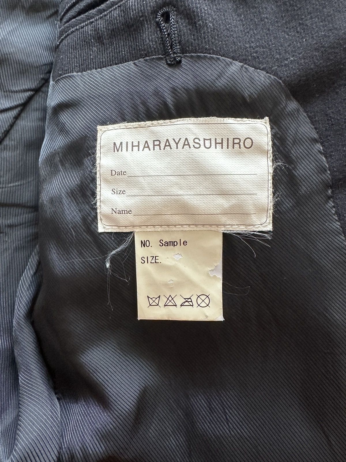 Maison MIHARA YASUHIRO MIHARAYASUHIRO Rare Sample Blazer Jacket Size 36R - 3 Thumbnail